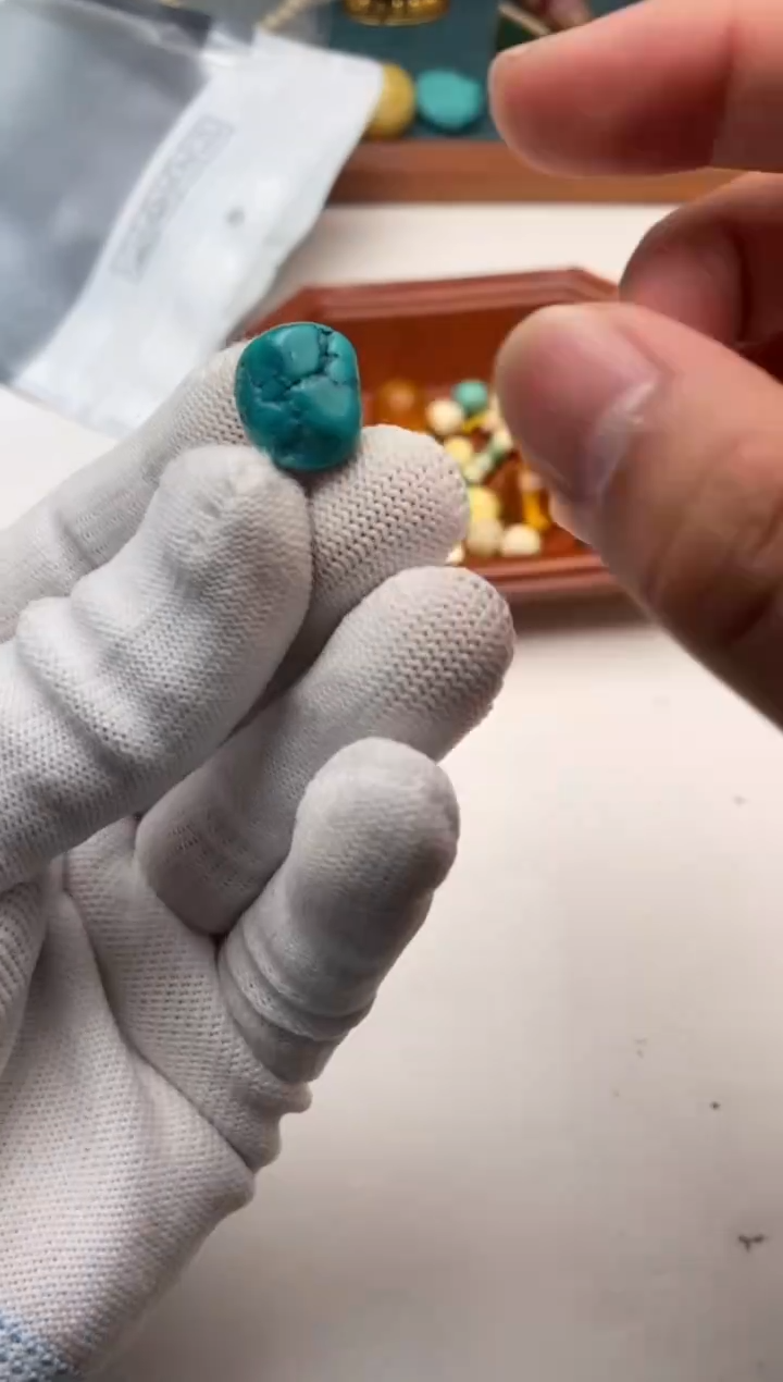 绿松石未镶嵌挂件绿松石挂件