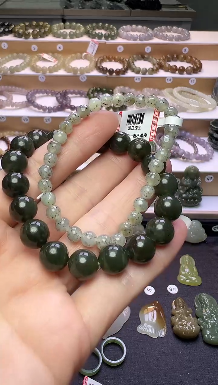 颈饰未镶嵌和田玉110号链接两个10米