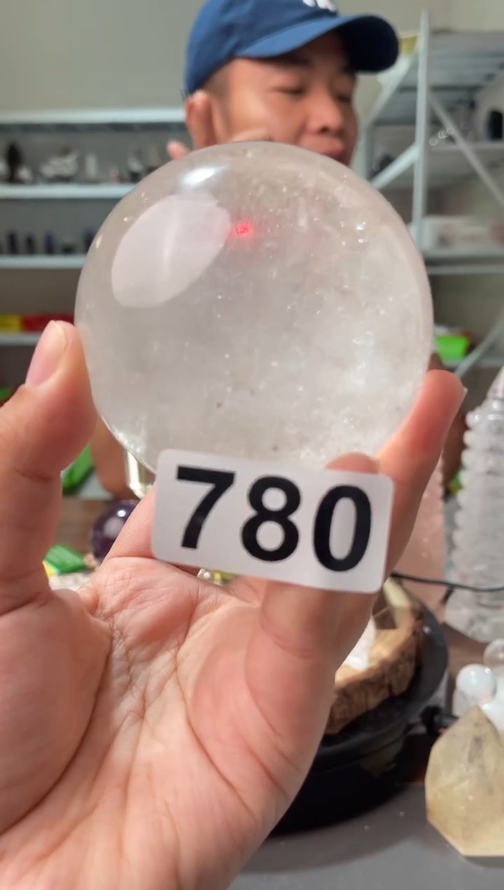 未镶嵌大型摆件（非配饰）水晶白水晶球780