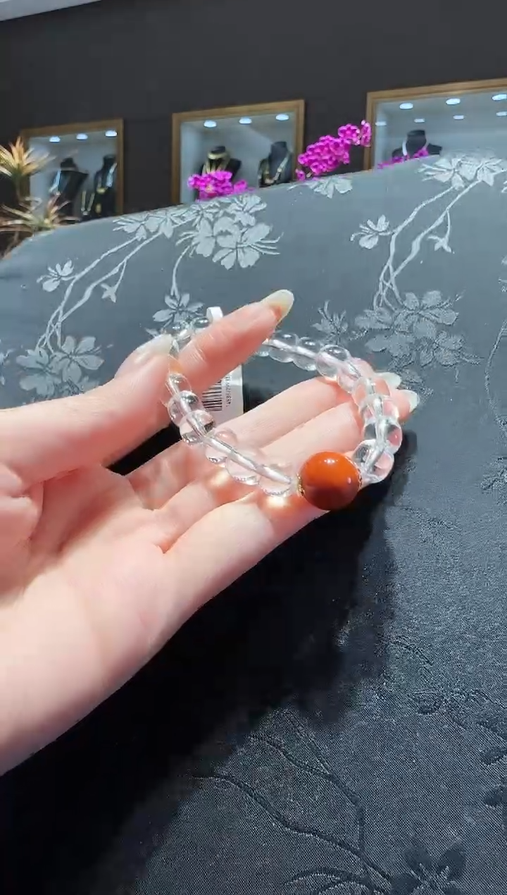 【闪购商品】水晶手串未镶嵌水晶手串设计款