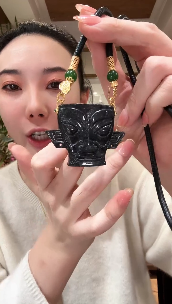 【闪购商品】翡翠颈饰未镶嵌国风