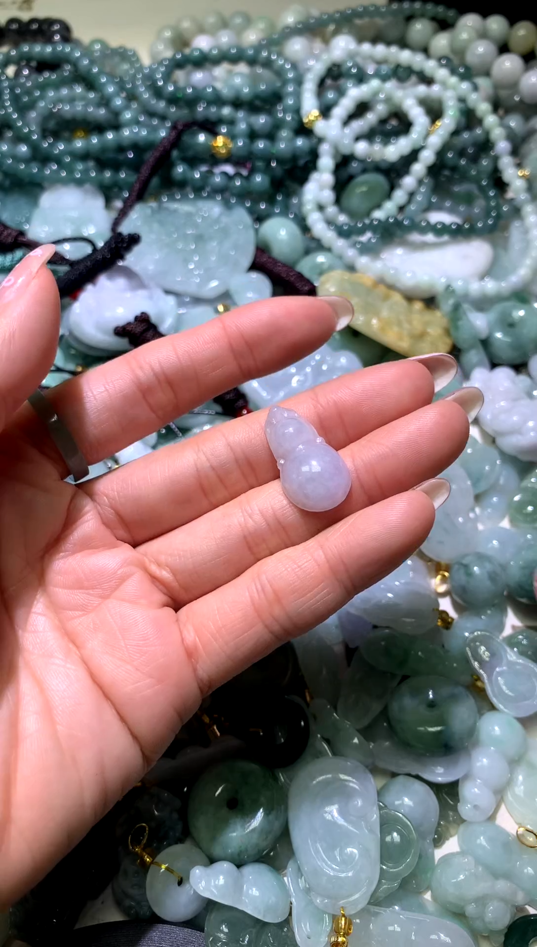 吊坠(不含链)未镶嵌翡翠1