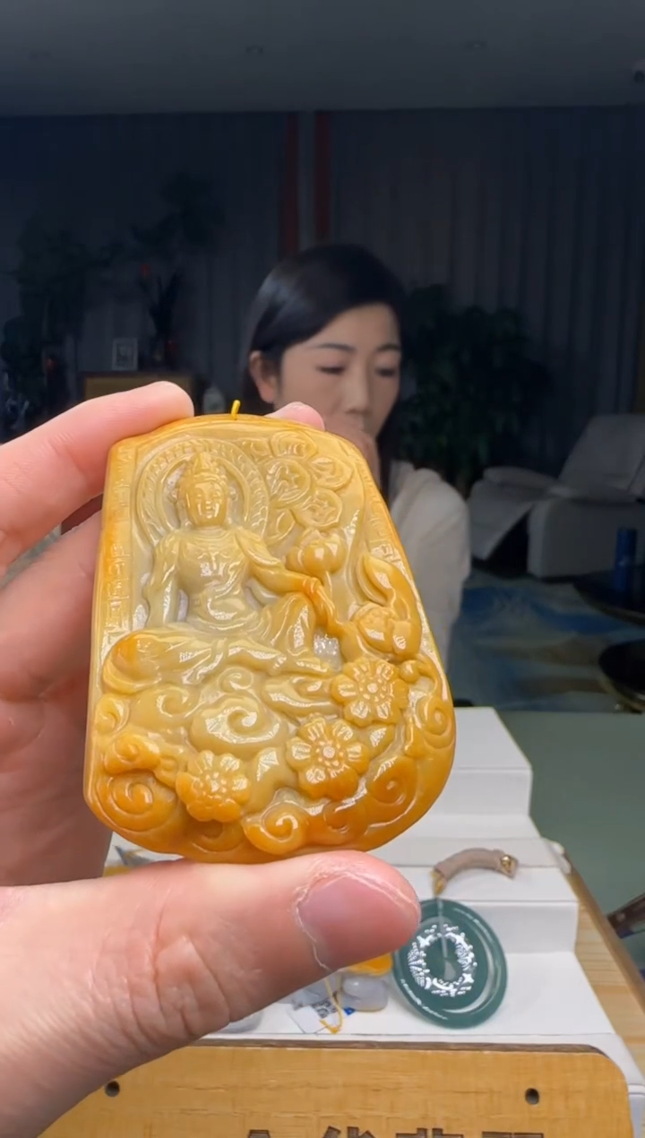 【闪购商品】翡翠吊坠(不含链)未镶嵌DY@@960Q3J15744