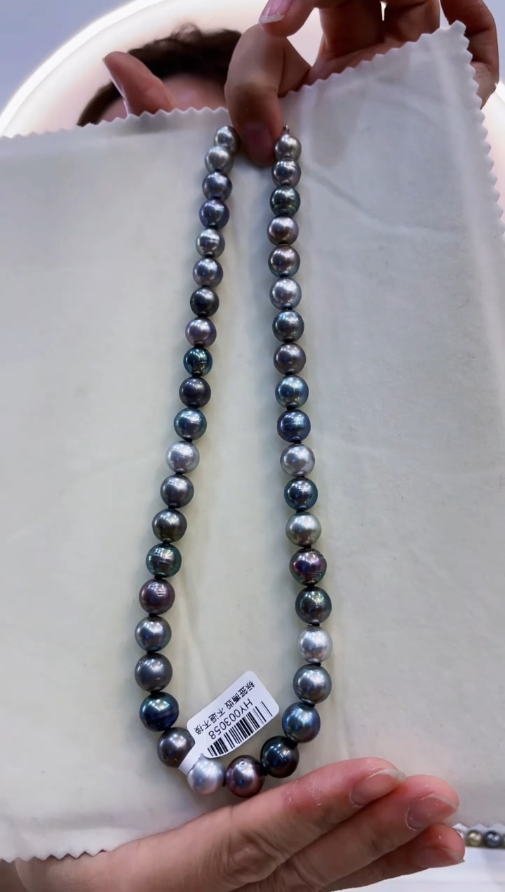 【闪购商品】海水珍珠颈饰银S925镶嵌山岛大溪地