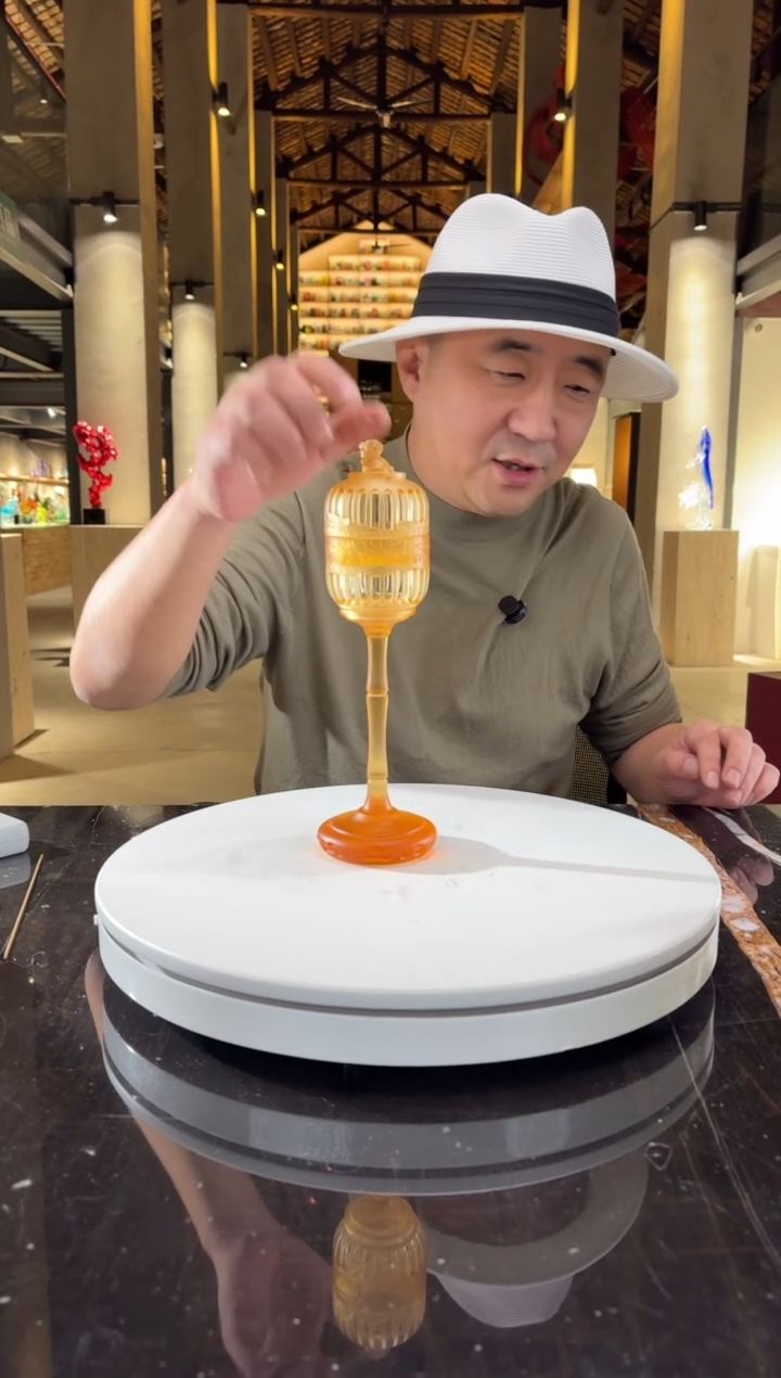 摆件0601035-1高宫灯香炉艺术摆件