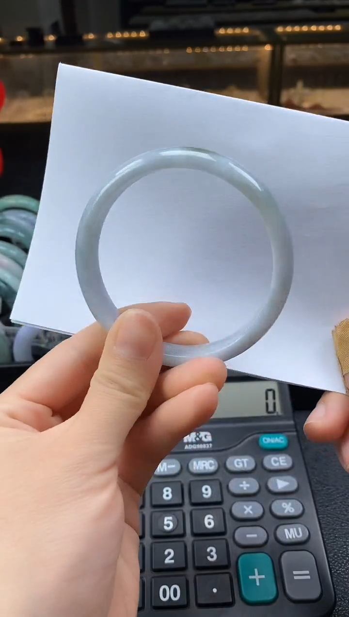 未镶嵌手镯翡翠62正圈12.1*6.4