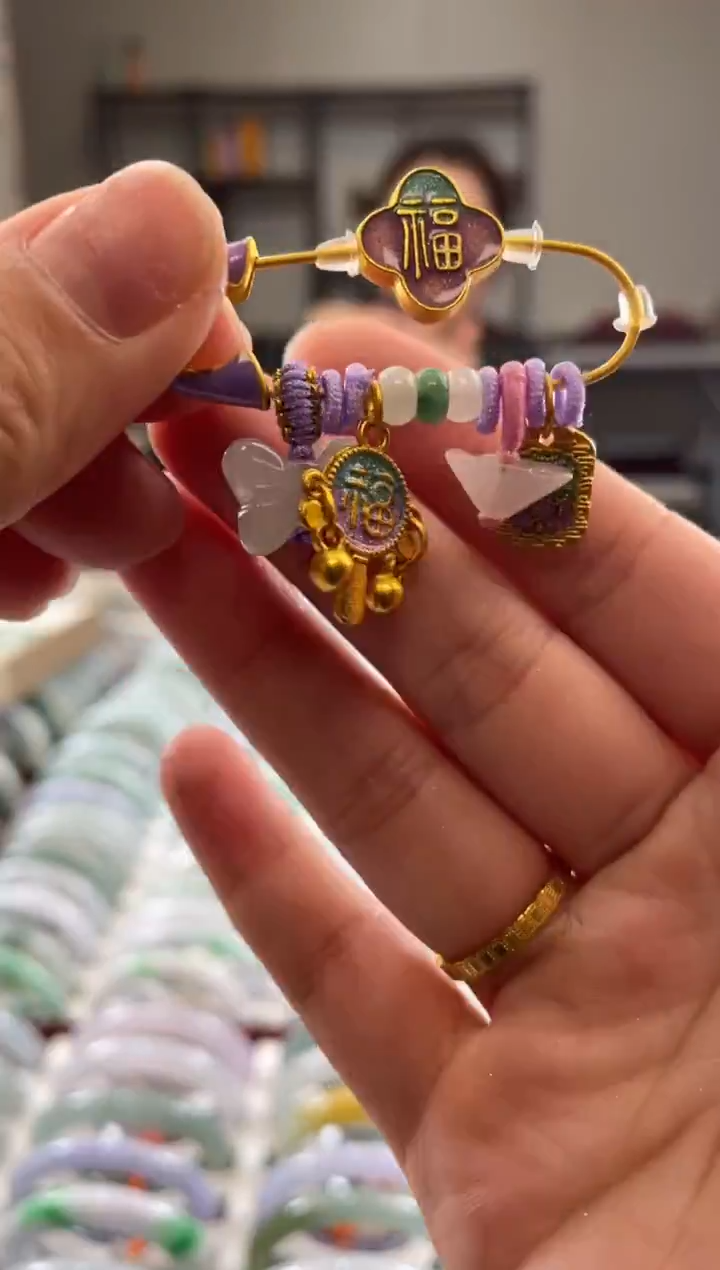 颈饰未镶嵌翡翠多样性发一