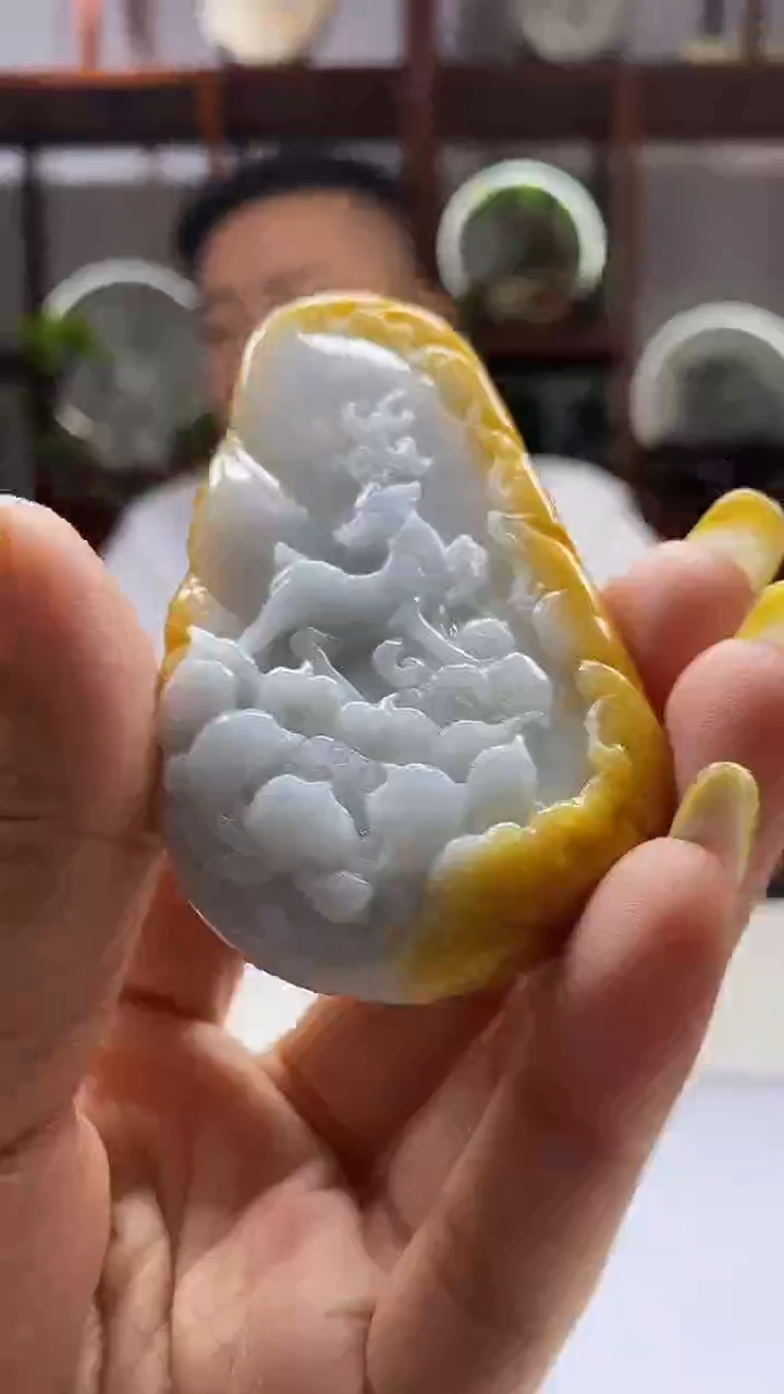 颈饰未镶嵌翡翠翡翠A货2025/8/30