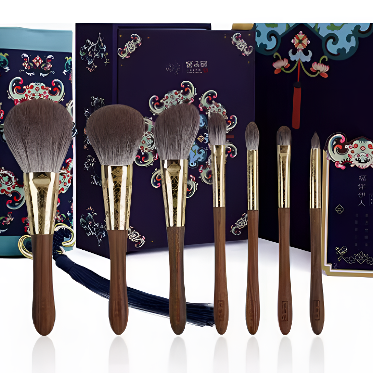 伊人初学者柔软软毛套刷高端化妆刷纯动物毛眼影刷套装刷子粉底刷