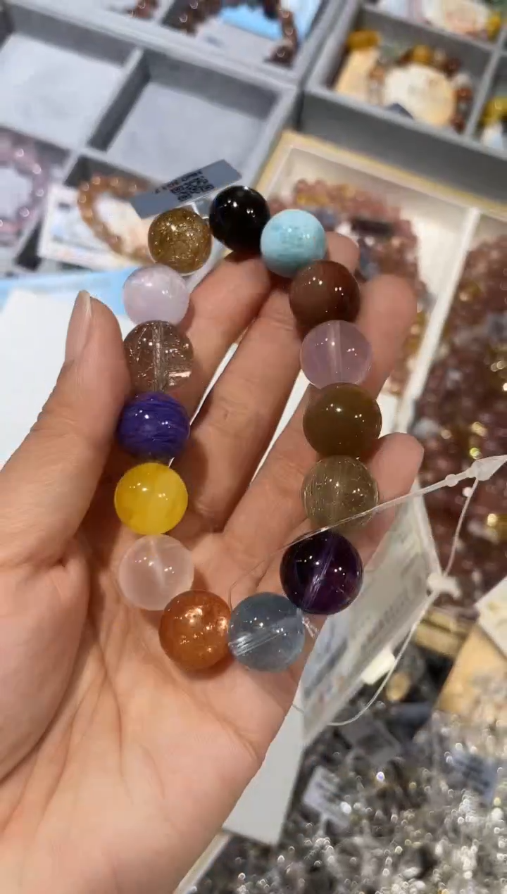 【闪购商品】水晶手串未镶嵌多宝