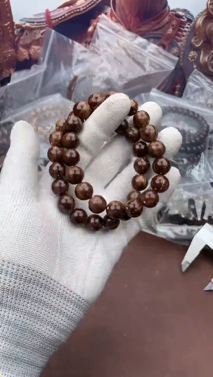 手串紫金鼠38号光珠