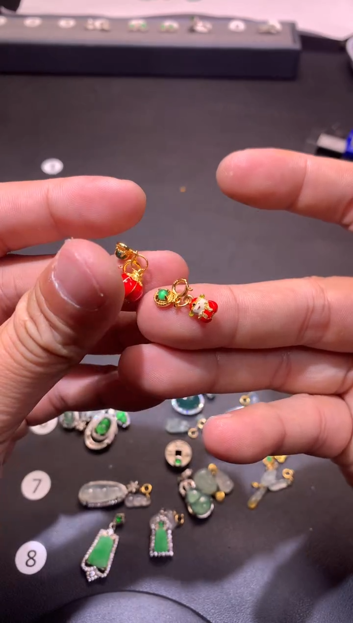 【闪购商品】翡翠吊坠(不含链)银S925镶嵌1