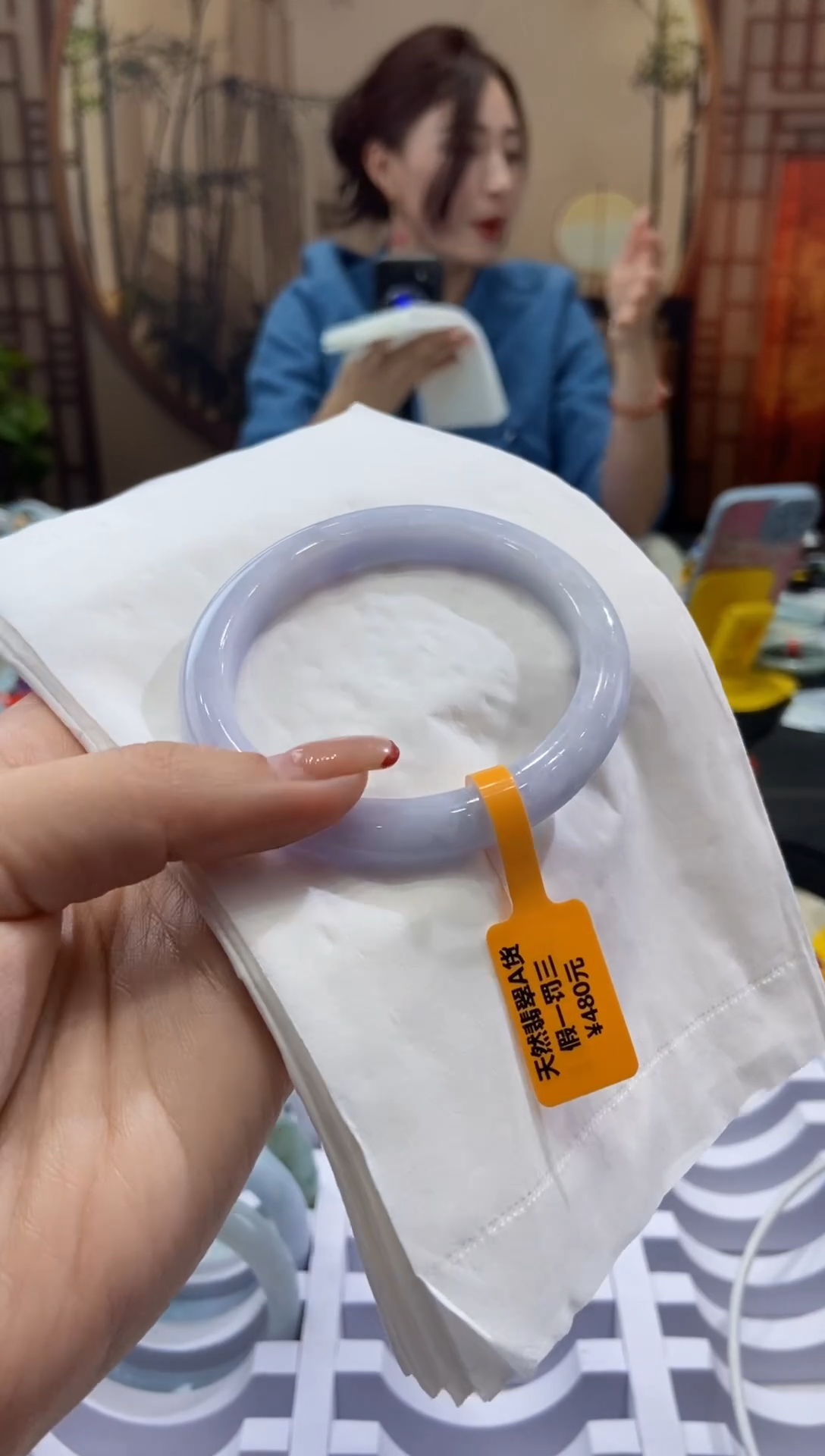 【闪购商品】翡翠手镯未镶嵌00010606