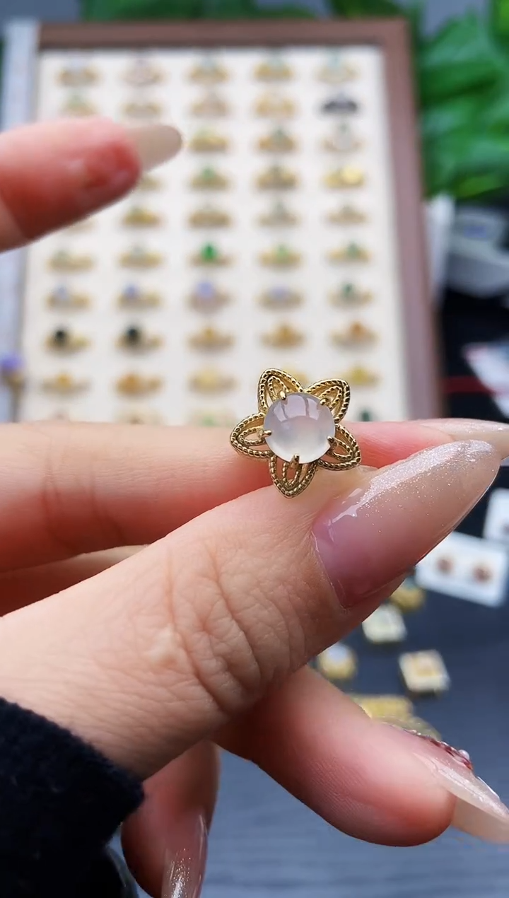 颈饰银S925镶嵌翡翠12