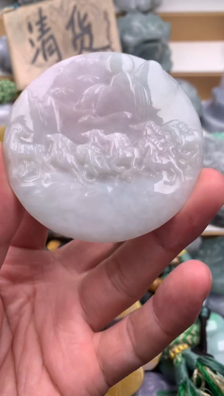 吊坠(不含链)未镶嵌翡翠1