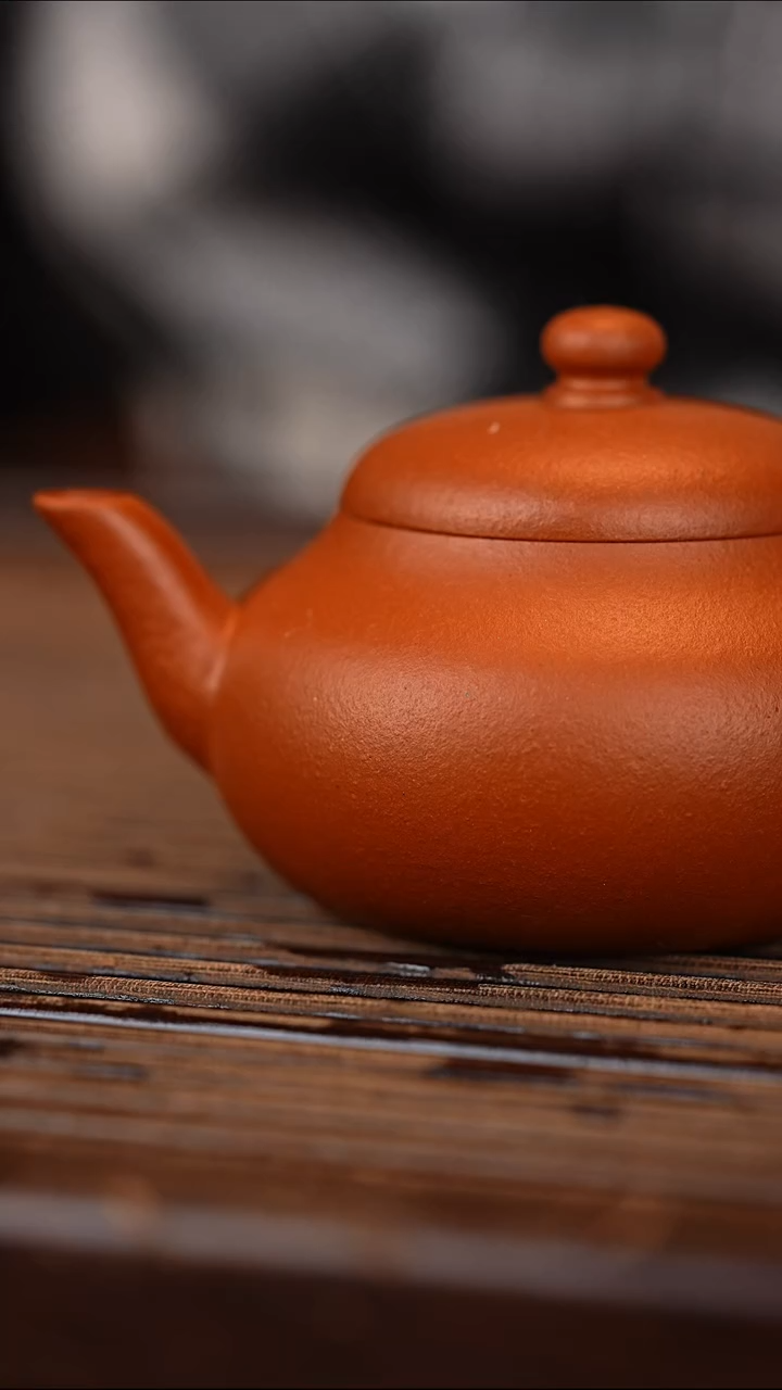 茶壶紫砂朱泥君乐