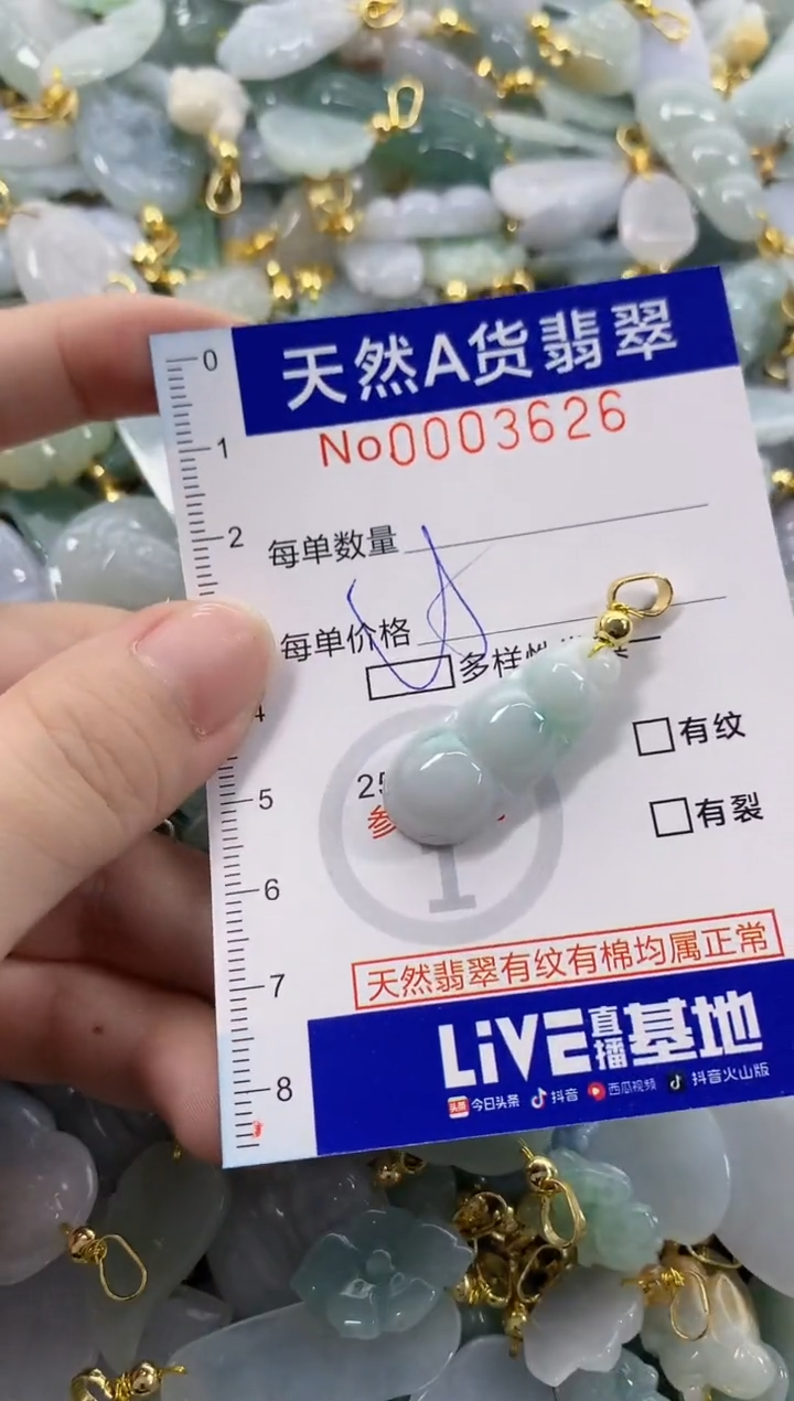 颈饰未镶嵌翡翠天然A货翡翠