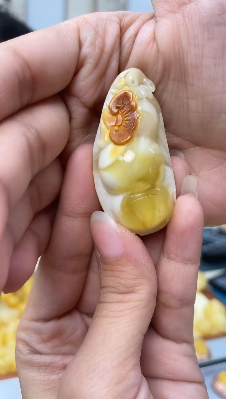 【闪购商品】琥珀裸石未镶嵌天然琥珀蜜蜡豆子