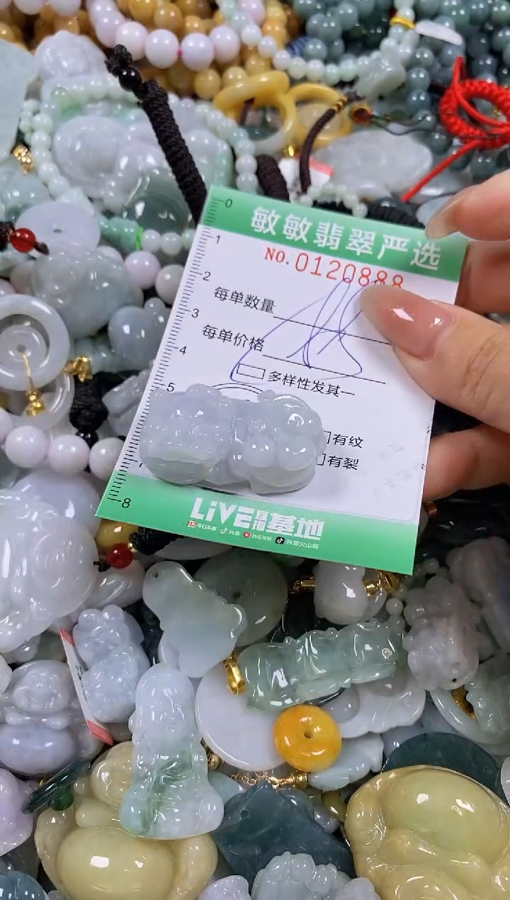 【闪购商品】翡翠颈饰未镶嵌闪购0120888多样性发其一