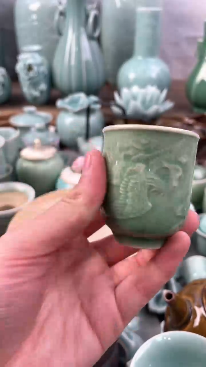 【闪购商品】正品 慧仙青瓷 主人杯