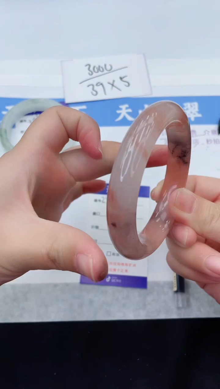 【闪购商品】石英质玉手镯未镶嵌H248-59+