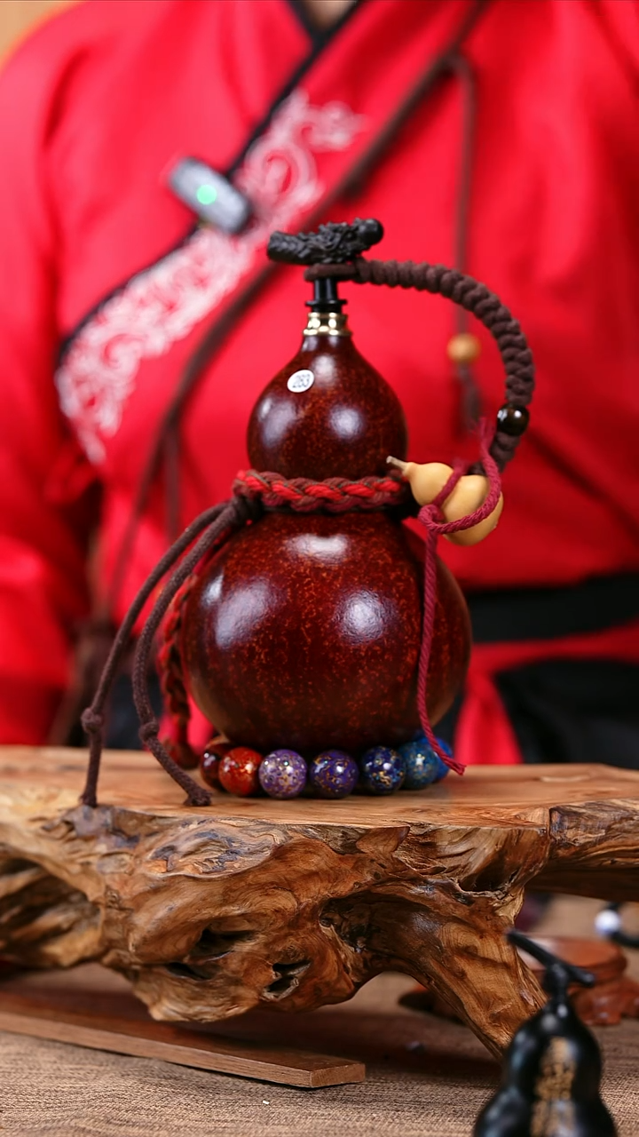 【闪购商品】283—光岳葫天然大漆酒葫芦不含漆珠