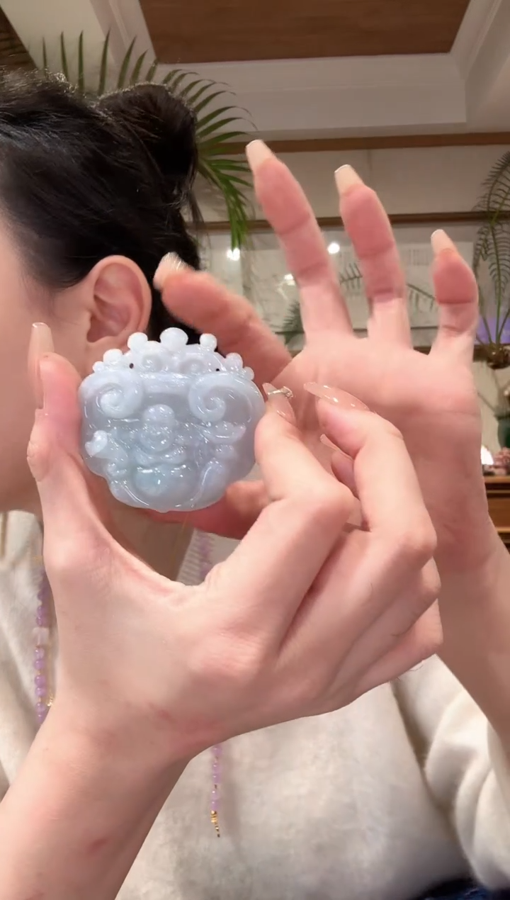 【闪购商品】翡翠颈饰未镶嵌国风