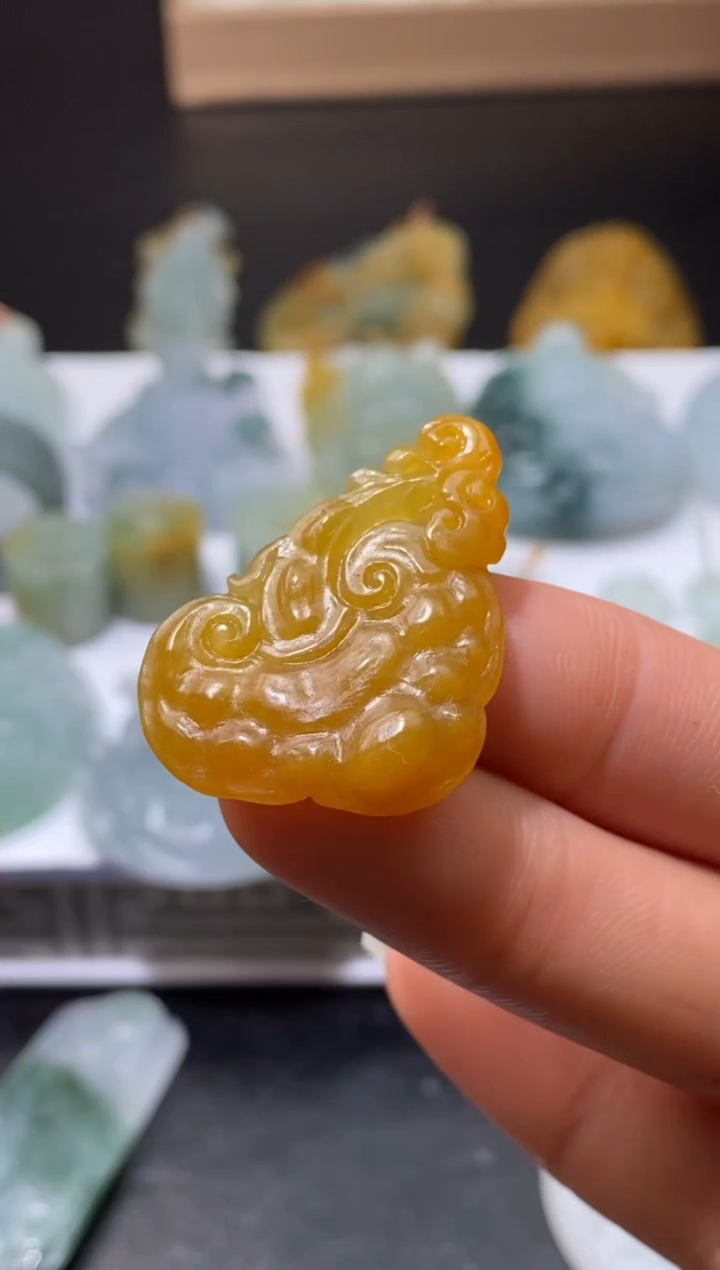 【闪购商品】定制翡翠未镶嵌翡翠毛货~多样性发货一个