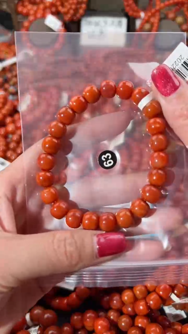 【闪购商品】南红玛瑙手串未镶嵌9+