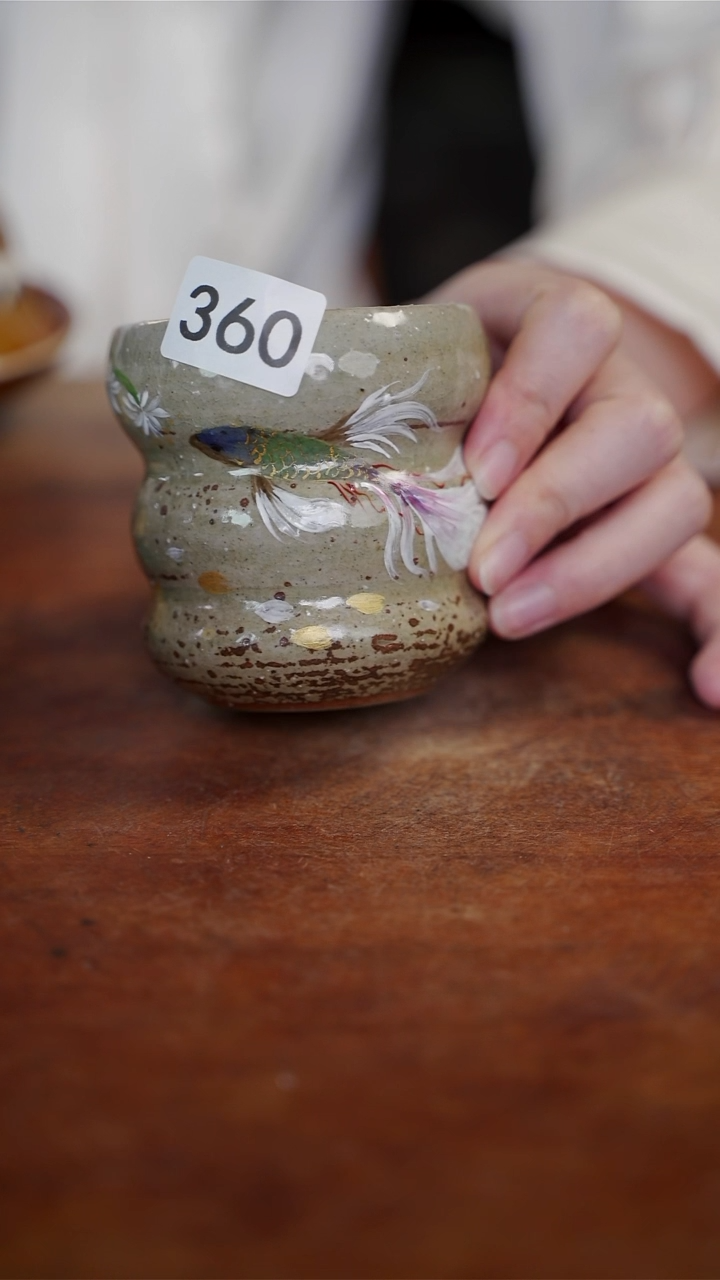 杯等烟雨陶瓷手作主人杯360