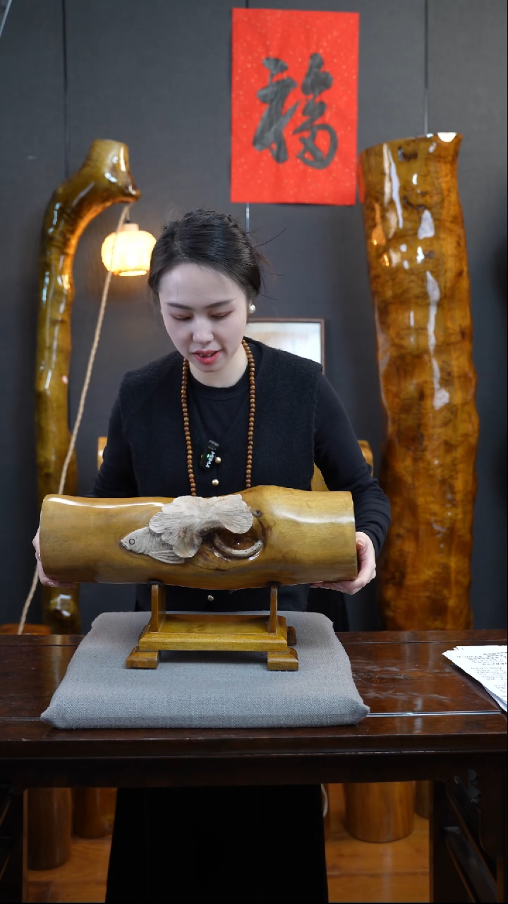 【闪购商品】金丝楠金丝楠木摆件