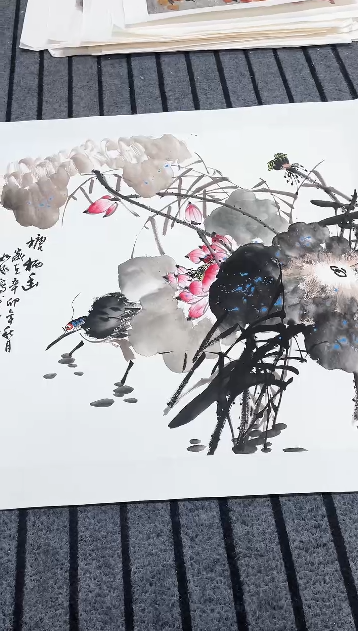 精品国画花鸟作品