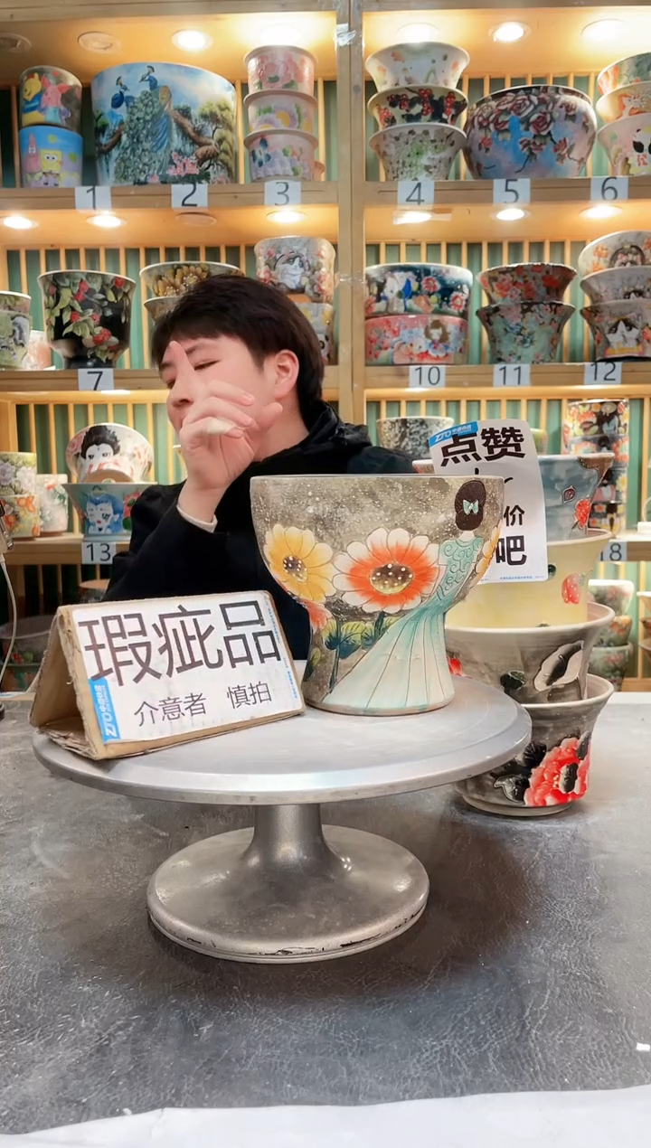 【闪购商品】瓷片默认微瑕一物一拍0222-156