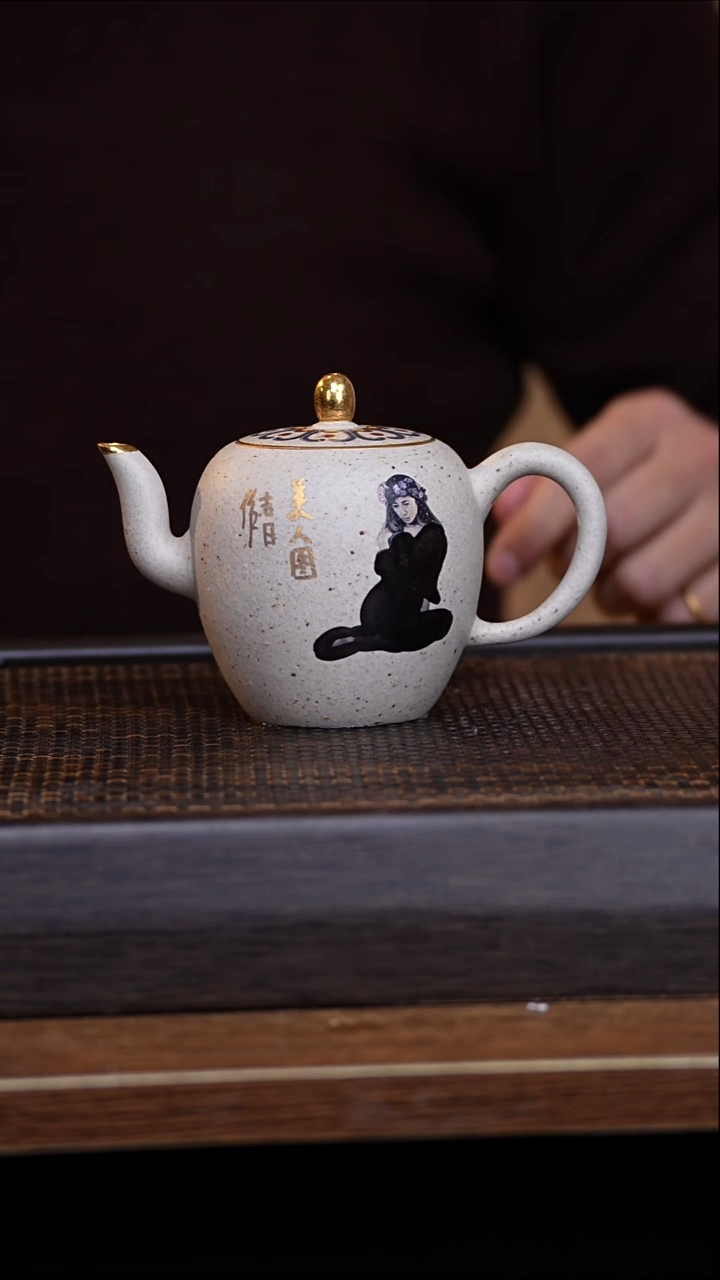 茶壶紫砂宜兴手工原矿紫砂壶001