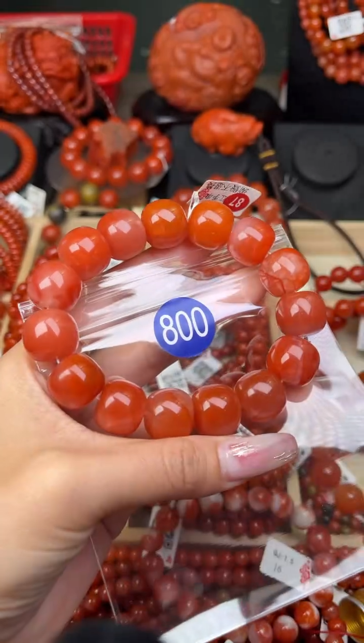 【闪购商品】南红玛瑙珠宝奇石未镶嵌800-16+