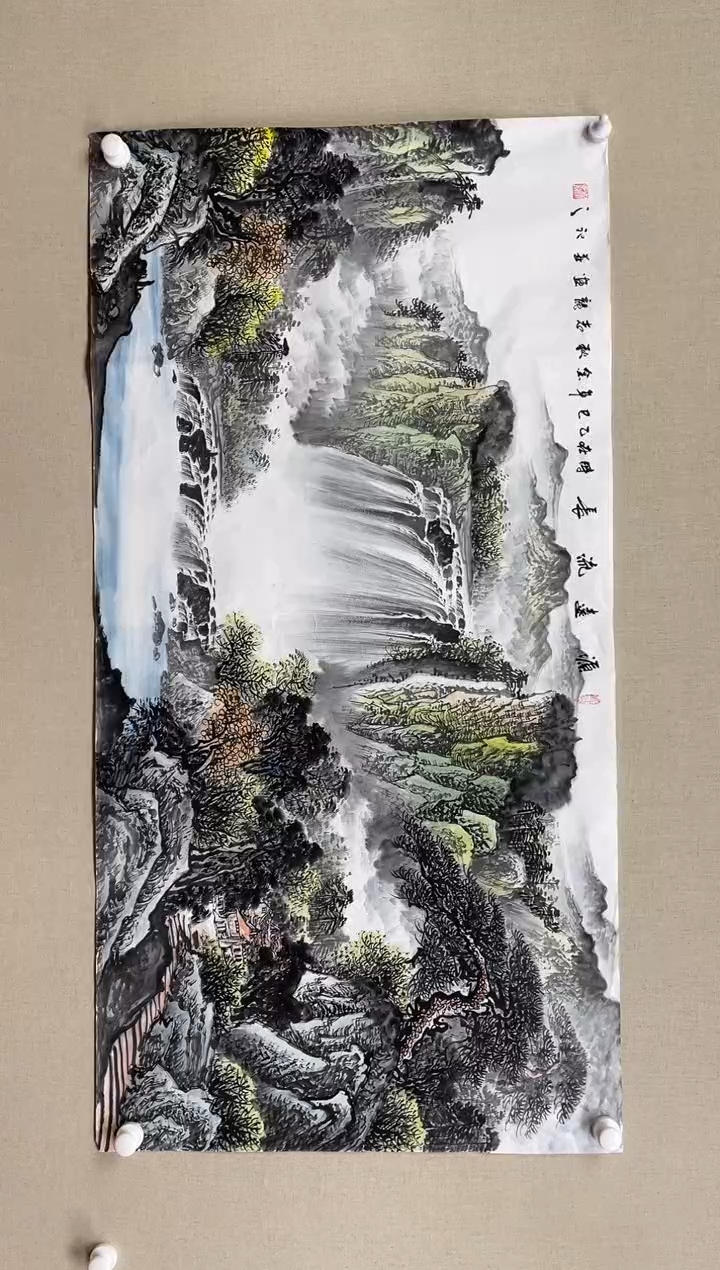 国画138*68 杨志龙杨志龙杨志龙杨志龙杨志龙