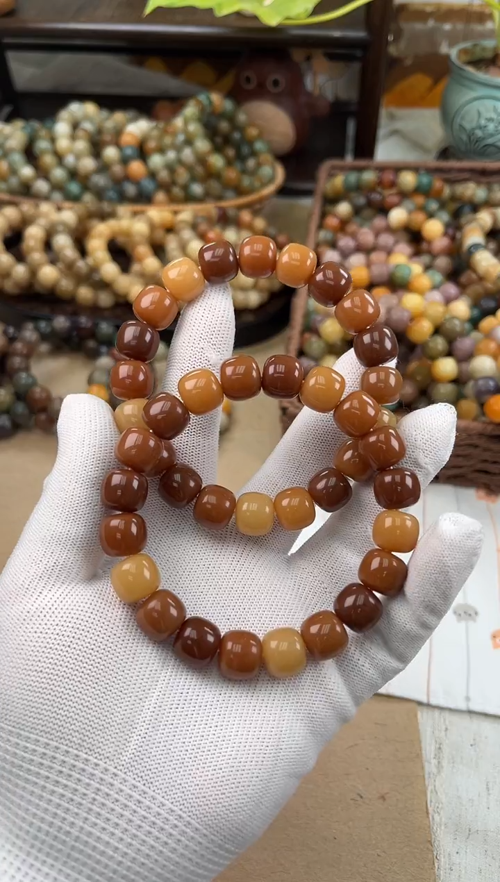 手串菩提根/象牙果A572卡13机抛小熊饼干