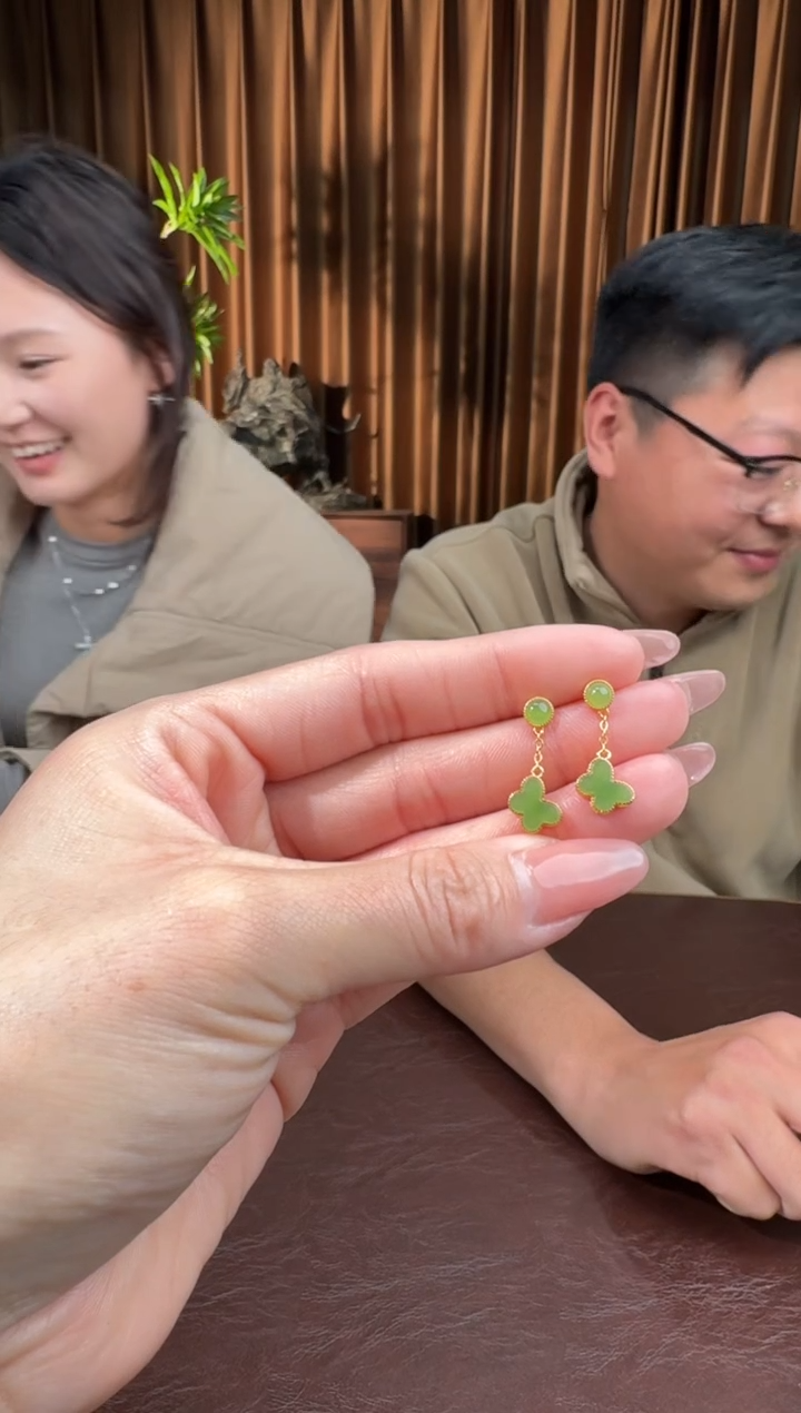 颈饰银S925镶嵌和田玉8王航12.6多样性拍一发一