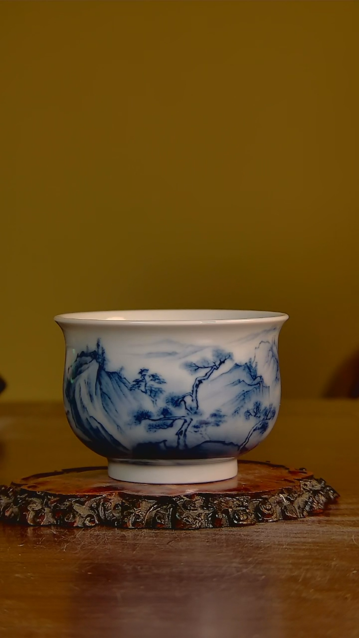 【闪购商品】杯手工手绘杯杯很美丽