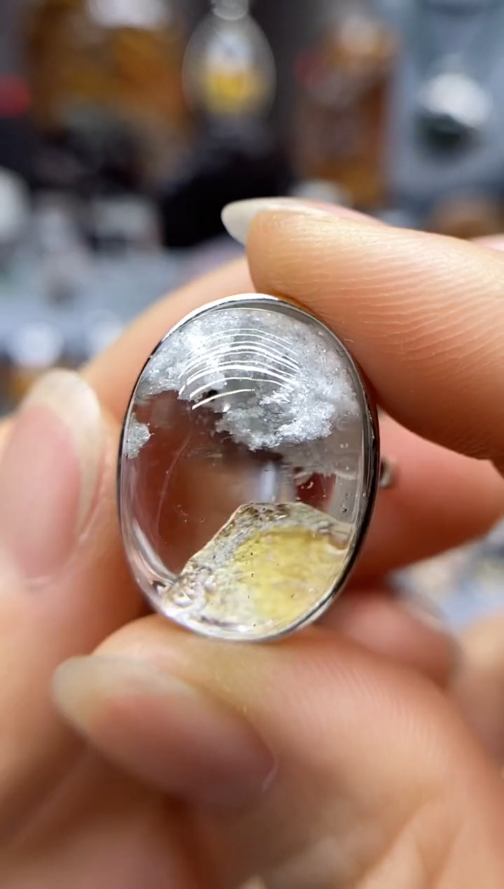 【闪购商品】水晶戒指银S925镶嵌水晶水晶