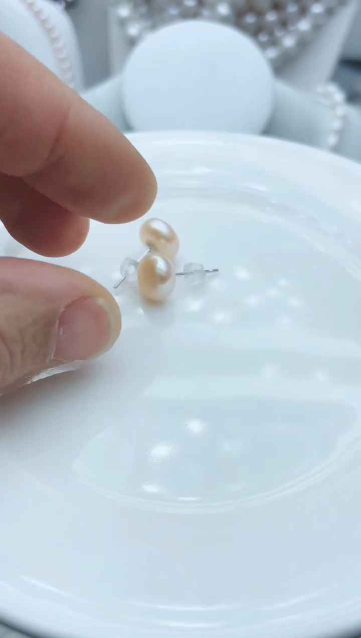 【闪购商品】淡水珍珠颈饰钛钢0