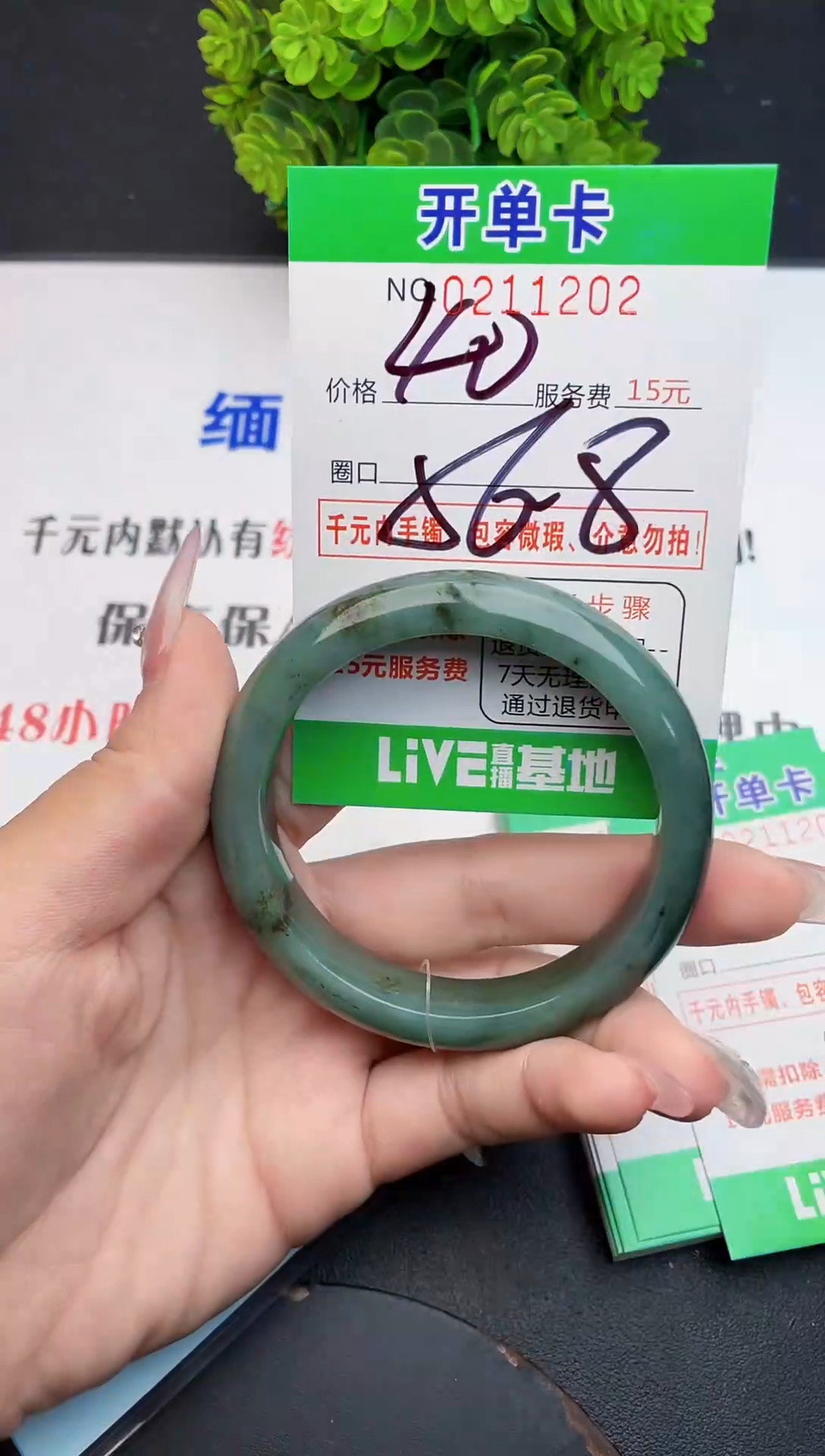 未镶嵌手镯翡翠02天然翡翠A货