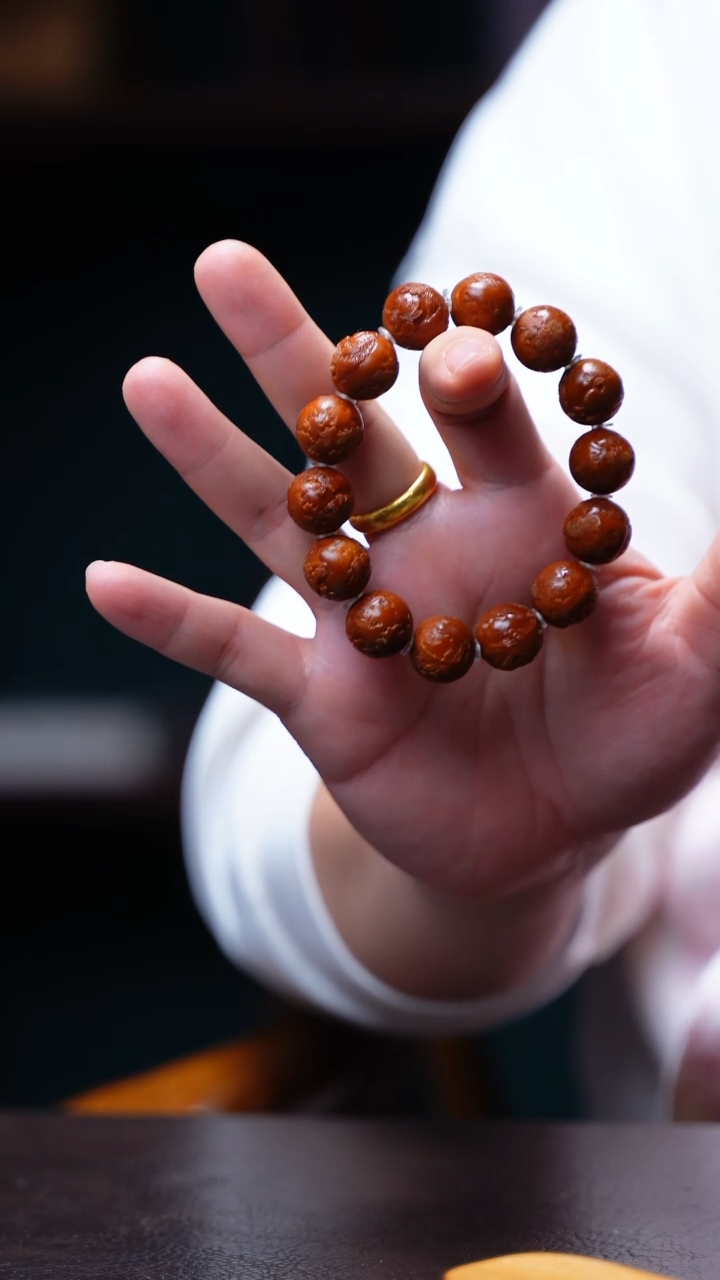 手串/手链橄榄核正圆虎啸山林