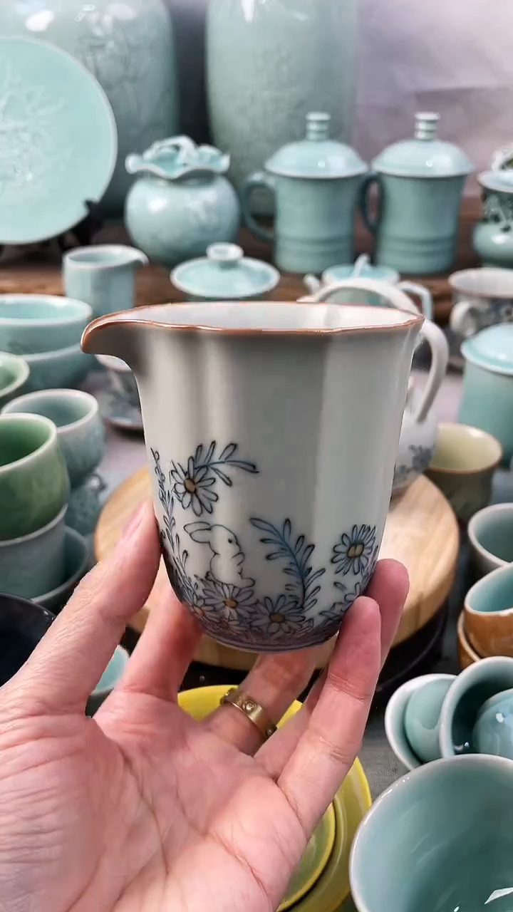 【闪购商品】特价 微瑕 慧仙青瓷