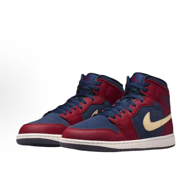 【门店同款】耐克男子Air Jordan 1红蓝运动复古篮球鞋IO7449600