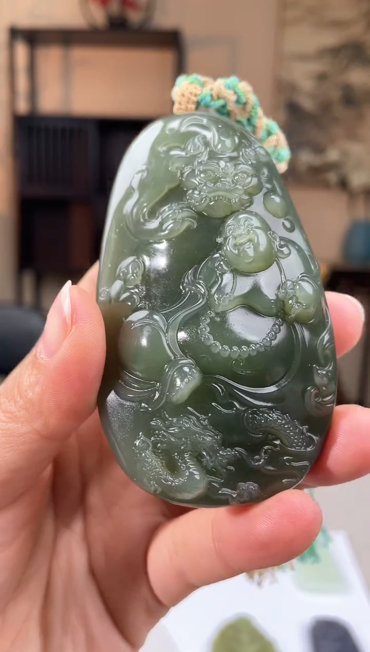 【闪购商品】定制和田玉多样性发货拍一发一07197