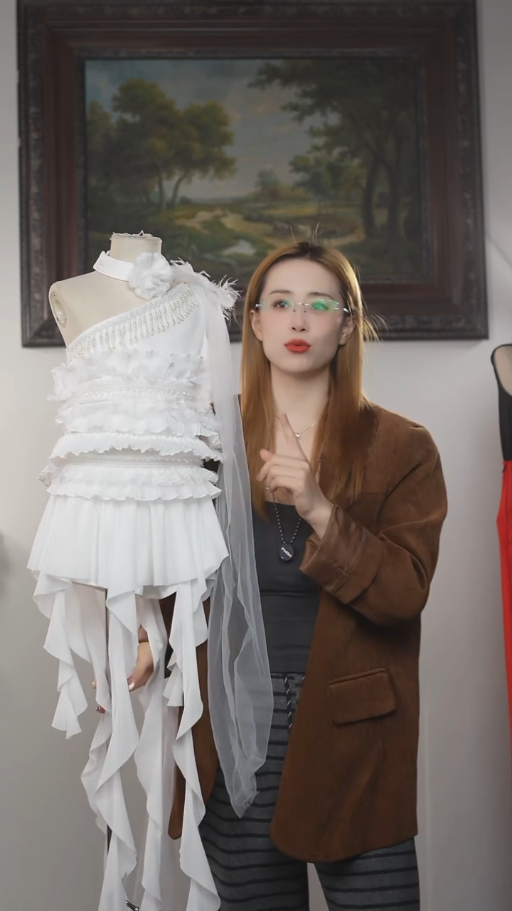 到手两条！均码白色腰帘+随机彩色腰帘艺桐轩儿童潮服