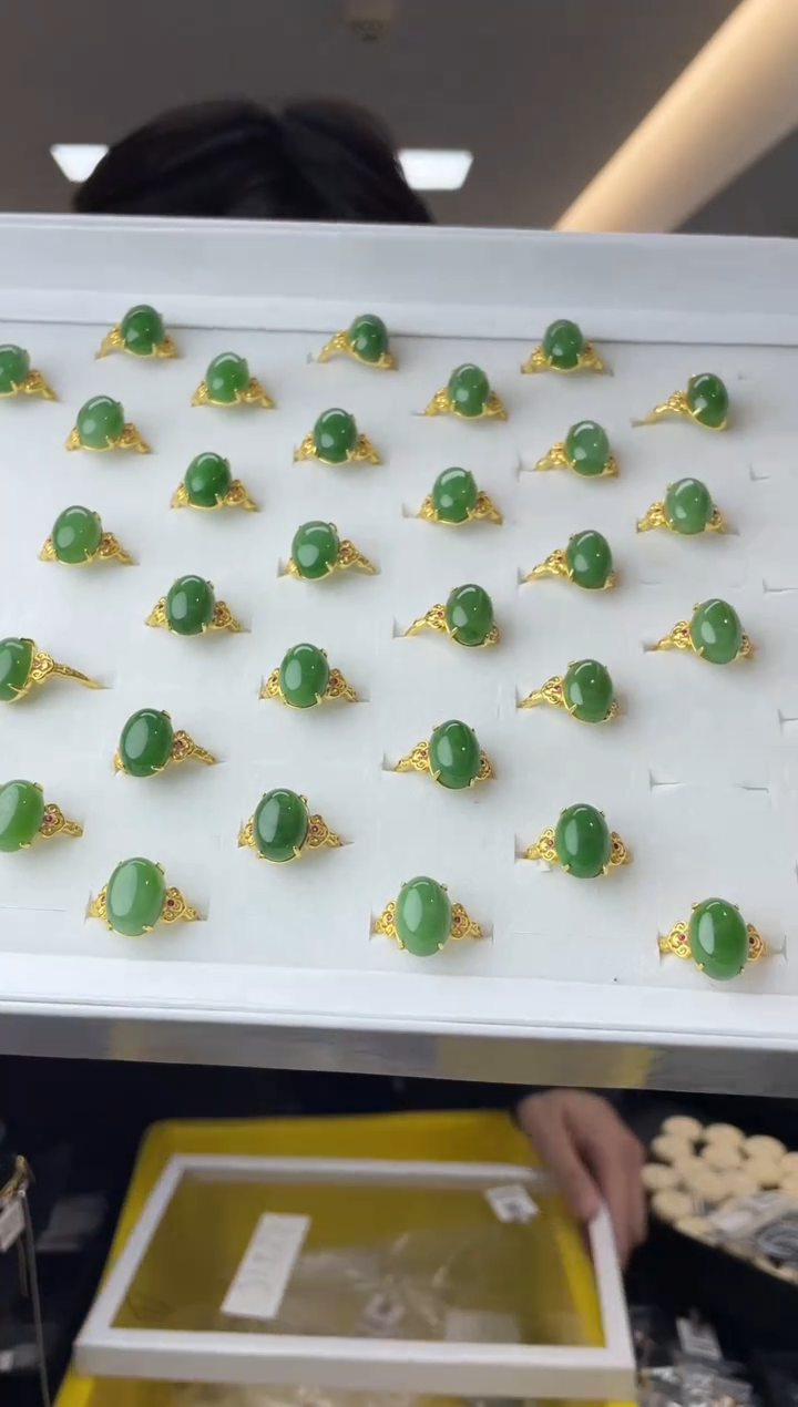 【闪购商品】和田玉·银S925镶嵌多样性一件发货