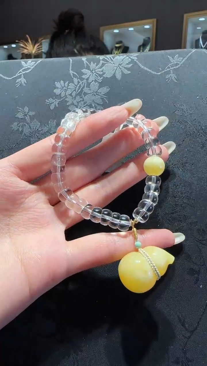 【闪购商品】水晶手串未镶嵌水晶手串设计款