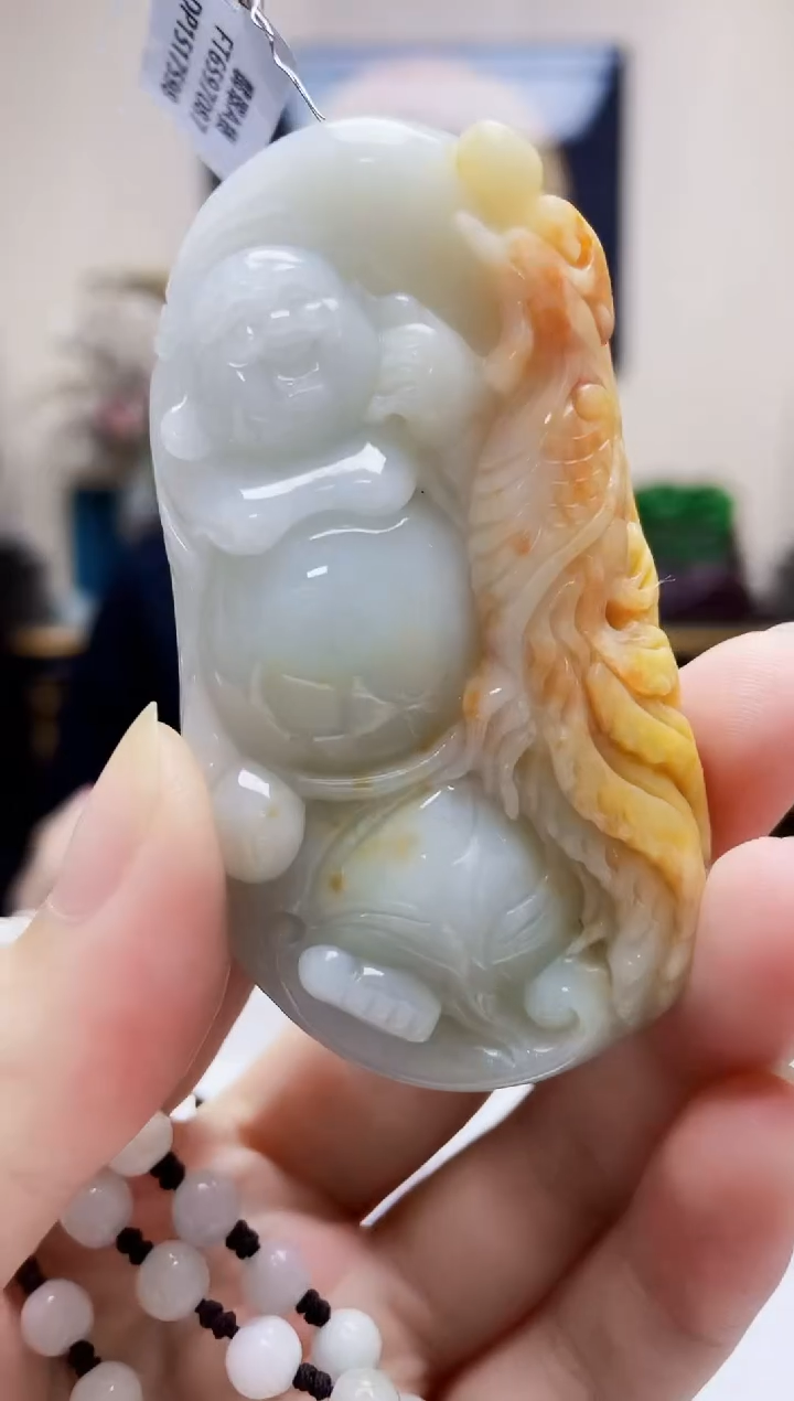 未镶嵌定制翡翠吊坠122